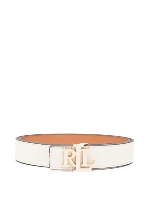 logo-buckle belt by RALPH LAUREN