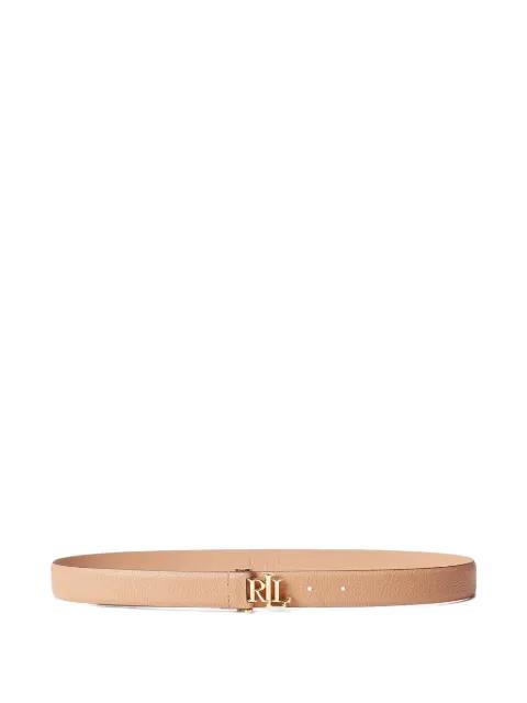 logo-detail buckle belt by RALPH LAUREN