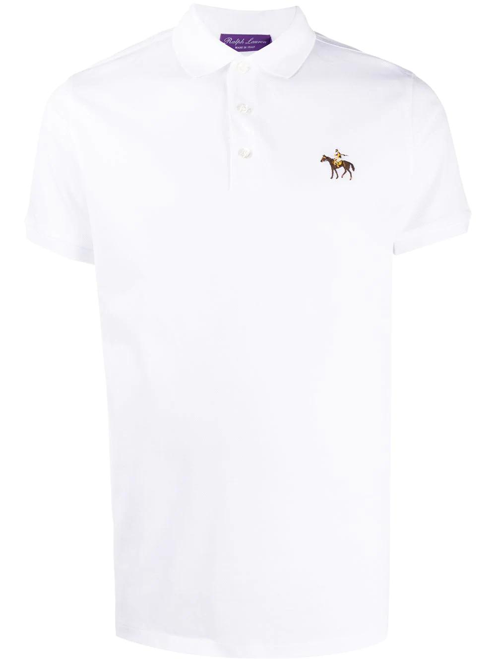 logo embroidered polo shirt by RALPH LAUREN