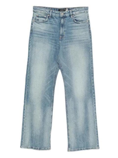 logo-patch faded jeans by RALPH LAUREN