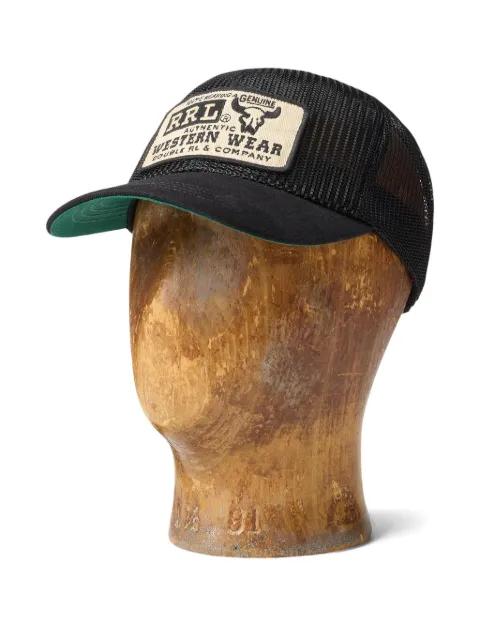 logo-patch mesh cap by RALPH LAUREN