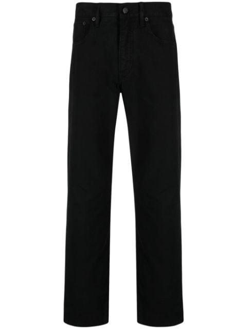 logo-patch slim-cut jeans by RALPH LAUREN