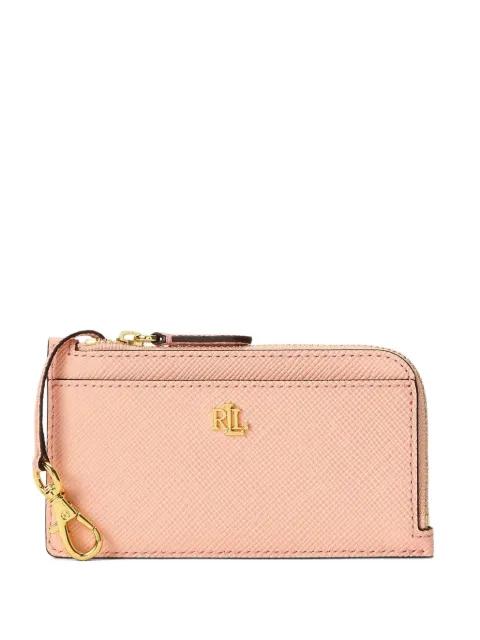 logo-plaque leather wallet by RALPH LAUREN