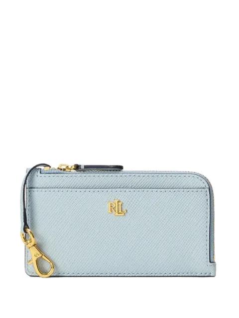 logo-plaque leather wallet by RALPH LAUREN