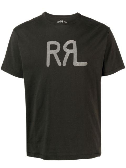 logo-print cotton T-shirt by RALPH LAUREN