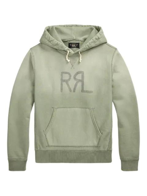 logo-print hoodie by RALPH LAUREN