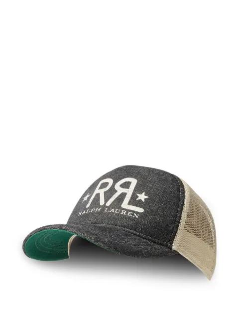 logo-print mesh cap by RALPH LAUREN