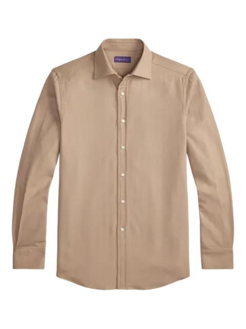 long-sleeve cotton shirt by RALPH LAUREN