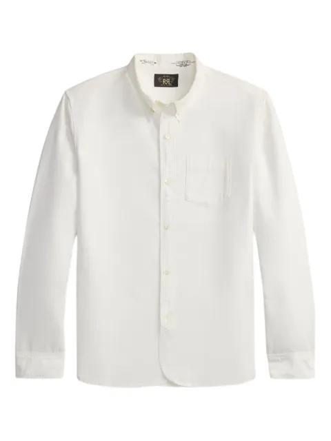 long-sleeve patch-pocket shirt by RALPH LAUREN