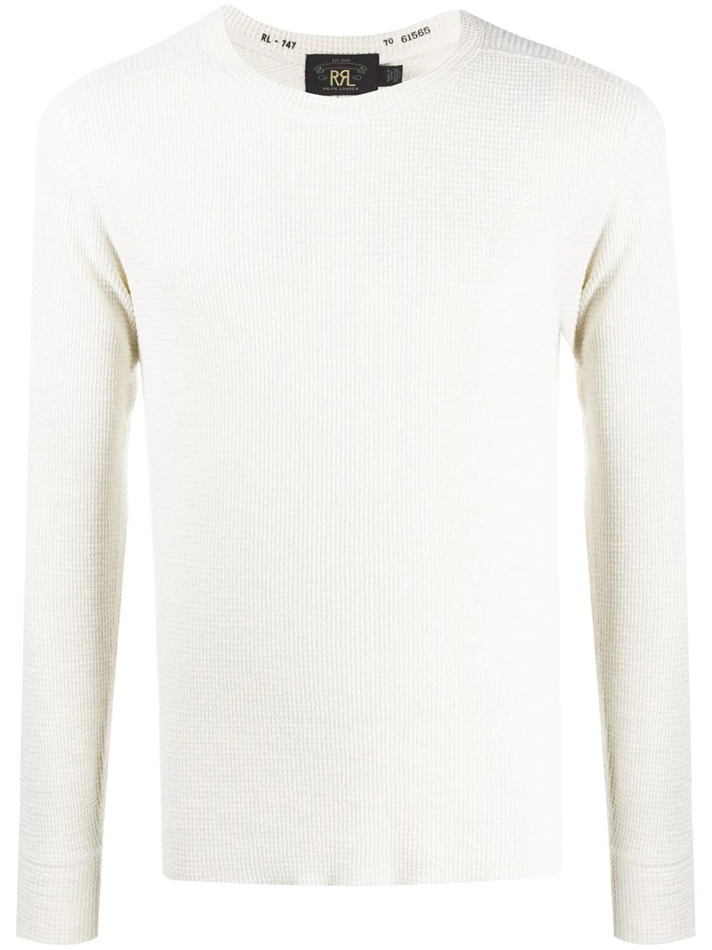 long sleeve textured sweater by RALPH LAUREN