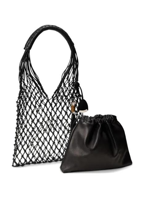macramé-tassel tote bag by RALPH LAUREN