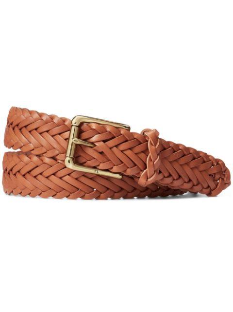 medium leather belt by RALPH LAUREN