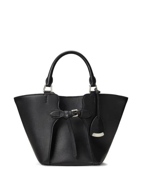 mini Ralph calfskin tote bag by RALPH LAUREN