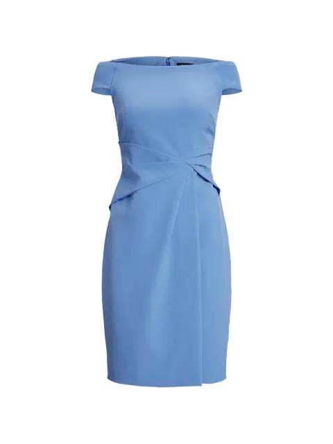 off-the-shoulder mini dress by RALPH LAUREN