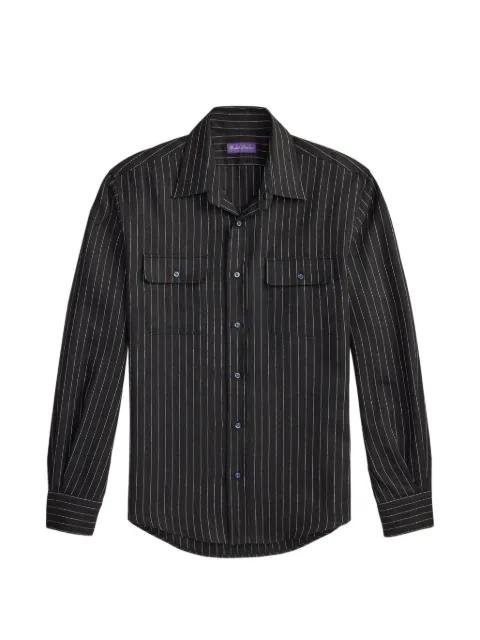 pinstripe pocket shirt by RALPH LAUREN