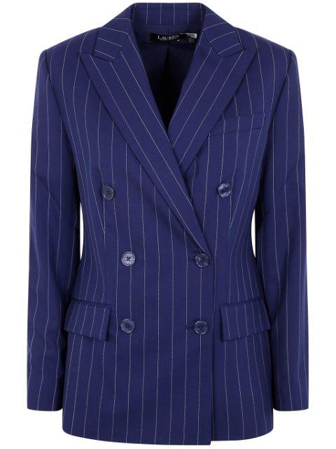 pinstriped blazer by RALPH LAUREN