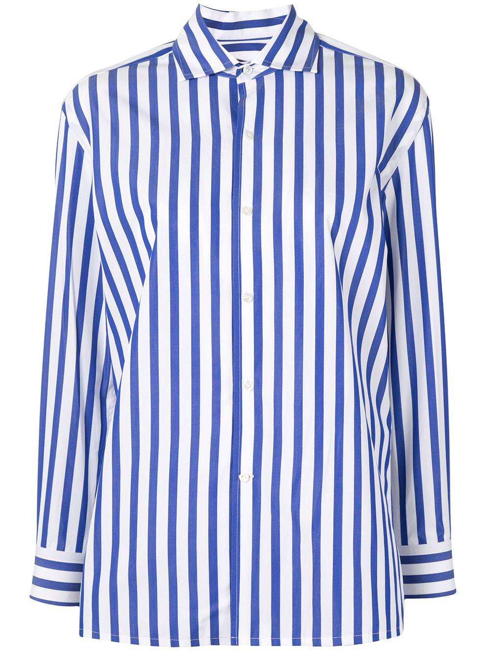 pinstriped shirt by RALPH LAUREN