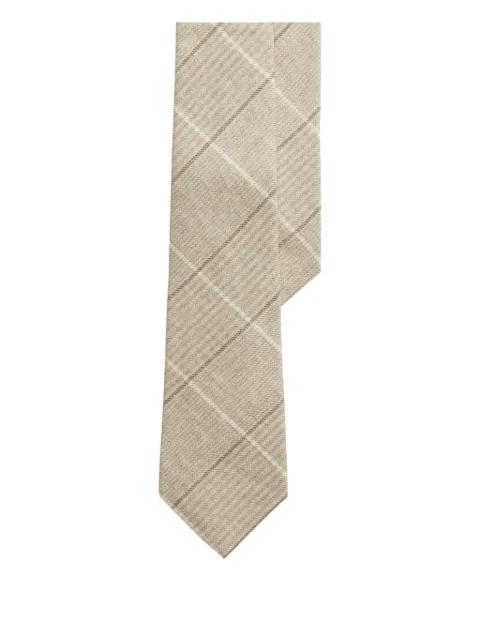 plaid-check tie by RALPH LAUREN