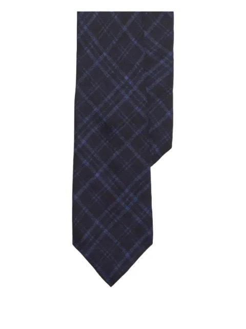 plaid silk tie by RALPH LAUREN