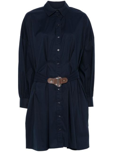 pleated mini dress by RALPH LAUREN