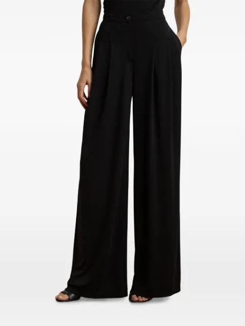 pleated wide-leg trousers by RALPH LAUREN