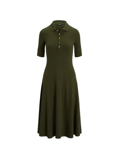 polo A-line midi dress by RALPH LAUREN