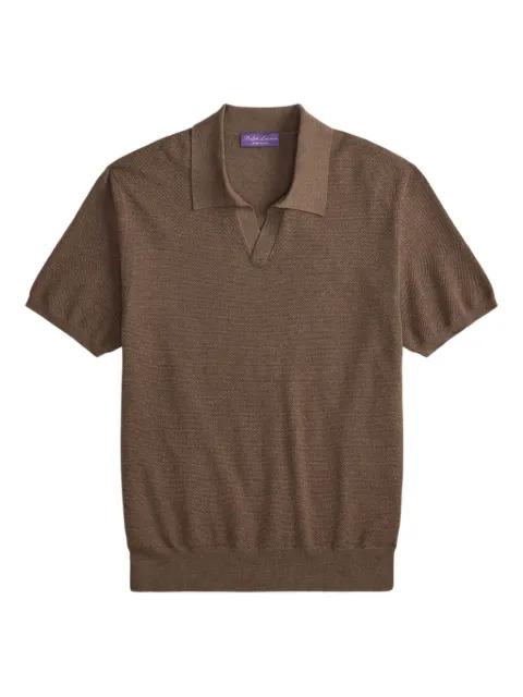 polo-neck short-sleeves T-shirt by RALPH LAUREN