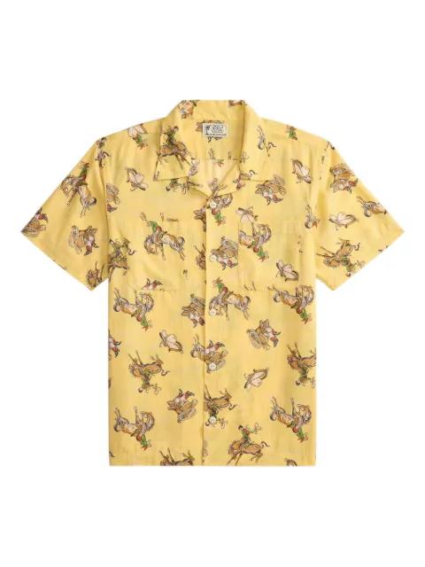 printed short-sleeve shirt by RALPH LAUREN