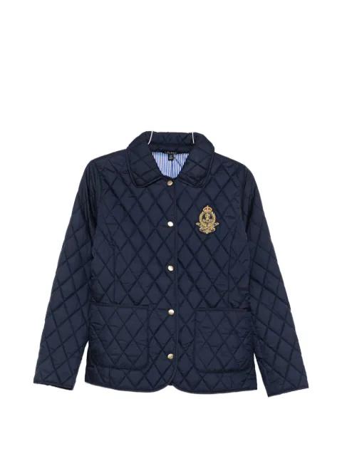 quilted emblem jacket by RALPH LAUREN