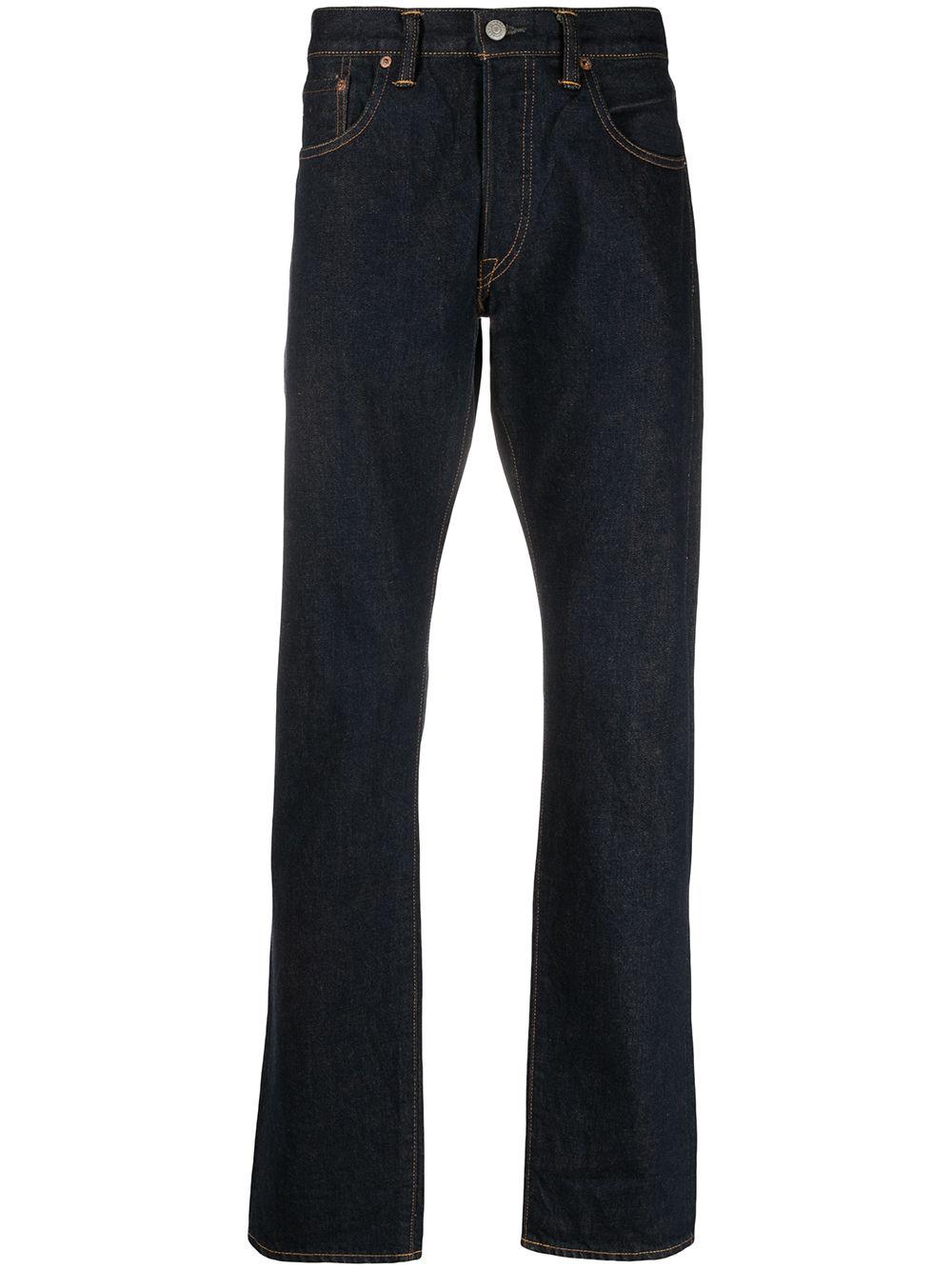 raw indigo denim jeans by RALPH LAUREN