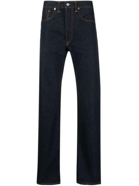 rear logo patch jeans by RALPH LAUREN