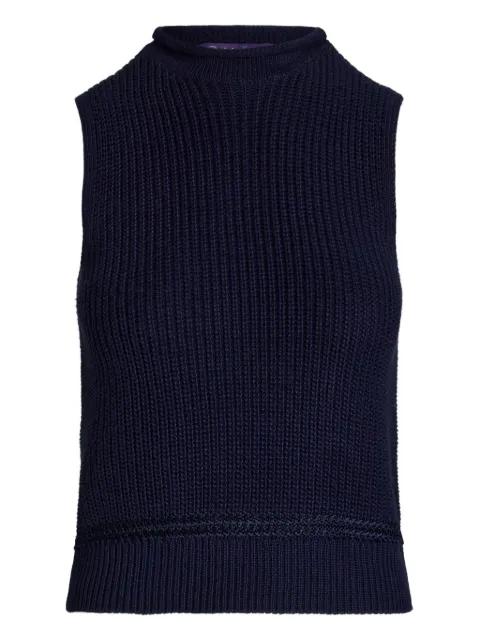 ribbed-knit top by RALPH LAUREN