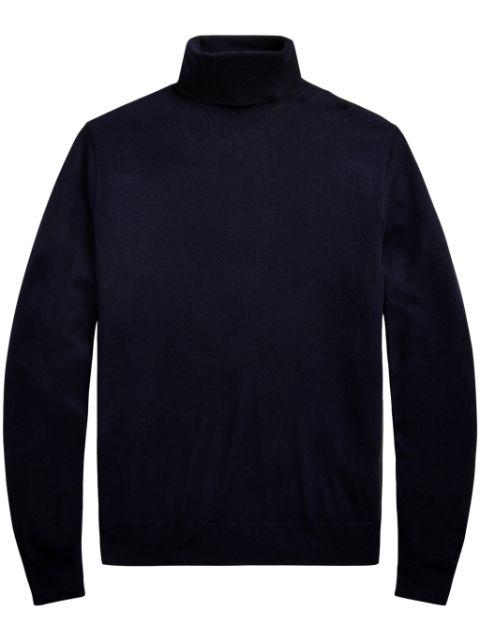 roll neck cashmere pullover by RALPH LAUREN