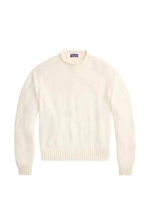 roll neck cotton sweater by RALPH LAUREN