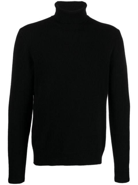 roll neck long-sleeve cashmere jumper by RALPH LAUREN
