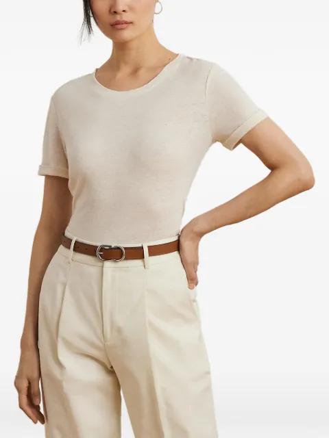 rolled-cuff T-shirt by RALPH LAUREN