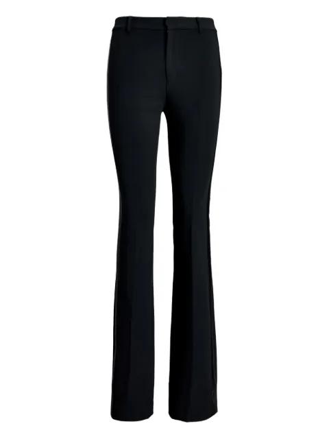 satin-stripe straight trousers by RALPH LAUREN