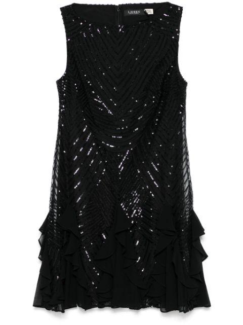 sequined mini dress by RALPH LAUREN