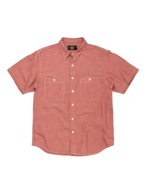 short-sleeve chambray shirt by RALPH LAUREN