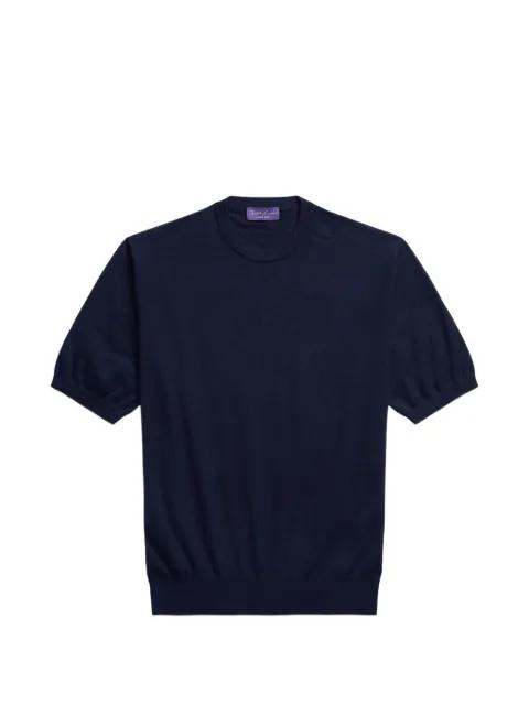short-sleeve crew-neck sweater by RALPH LAUREN