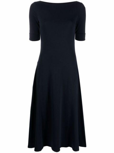 short-sleeve day dress by RALPH LAUREN