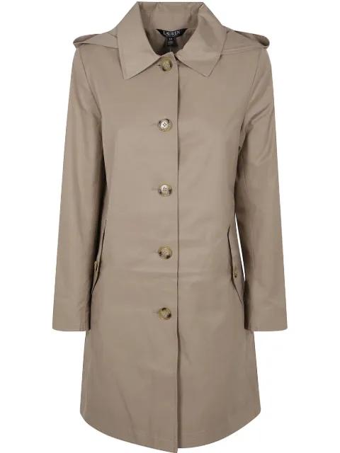 single-breasted coat by RALPH LAUREN