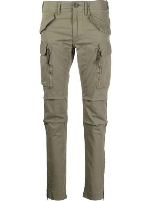 skinny-cut cargo trousers by RALPH LAUREN