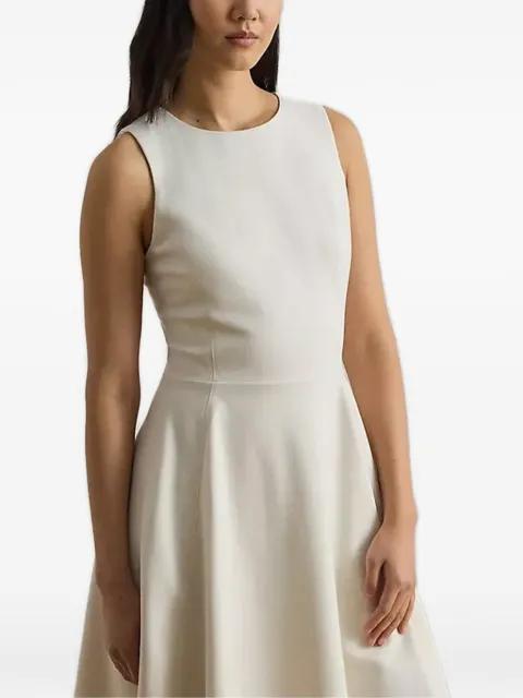 sleeveless A-line midi dress by RALPH LAUREN