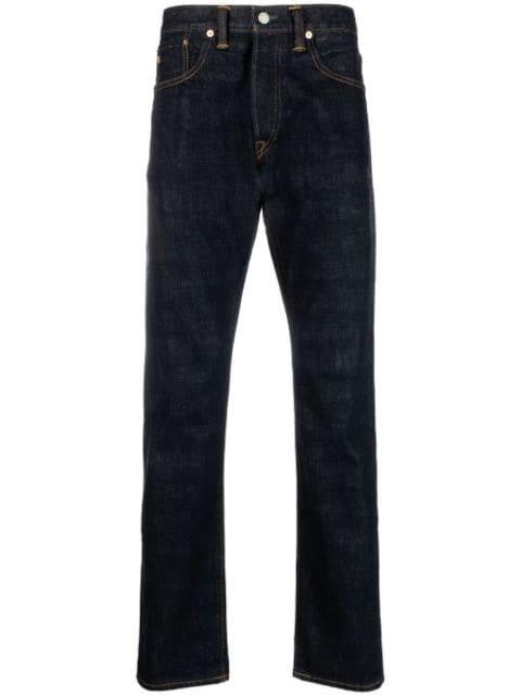 slim-cut five-pocket jeans by RALPH LAUREN