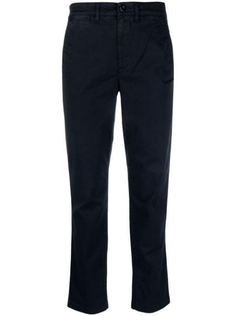 slim-fit cotton trousers by RALPH LAUREN