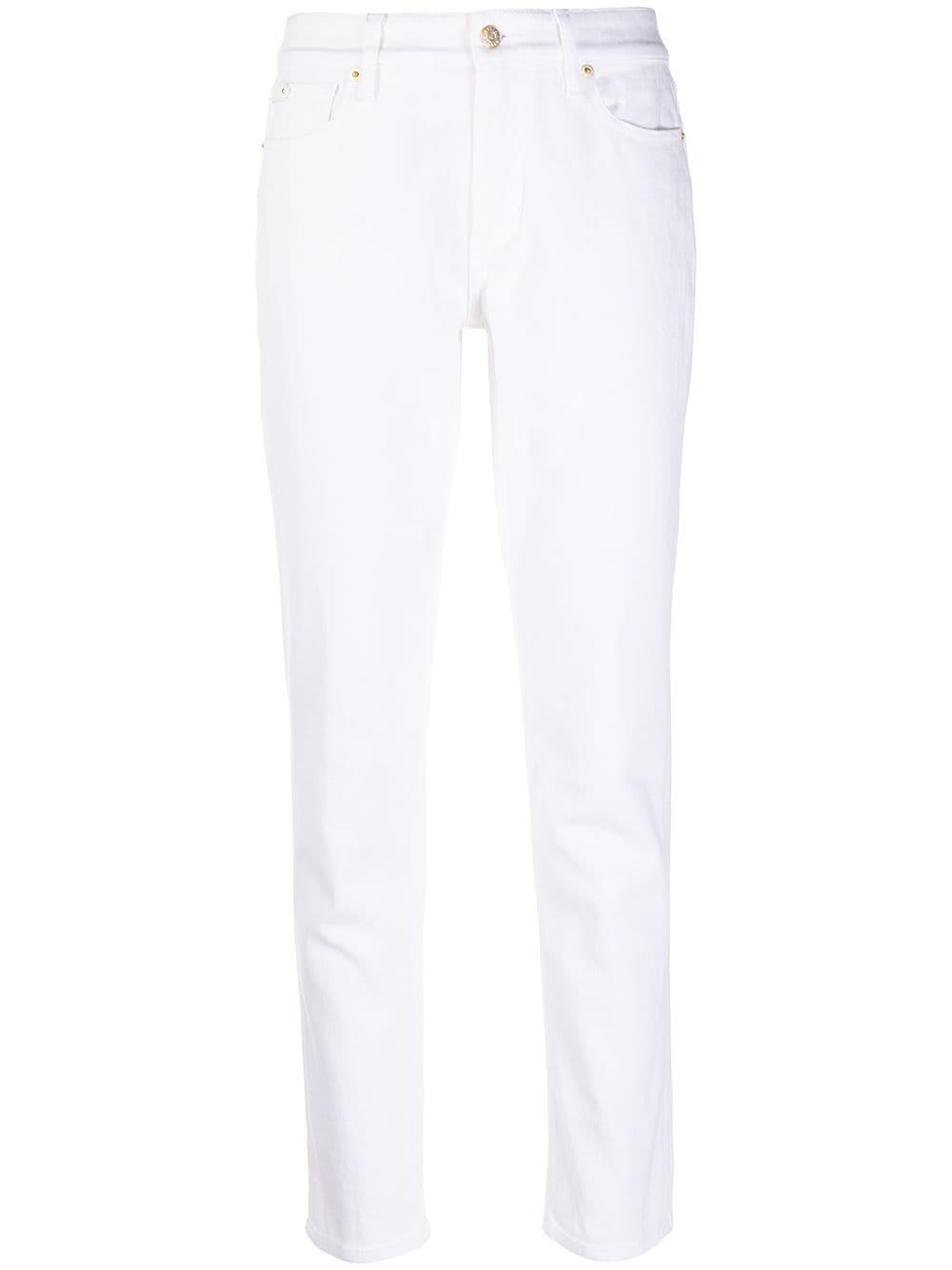 slim-fit high rise jeans by RALPH LAUREN