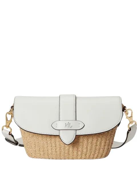 small Lynden logo-plaque shoulder bag by RALPH LAUREN