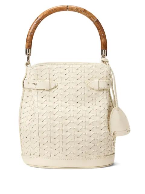 small Ralph braided bucket bag by RALPH LAUREN