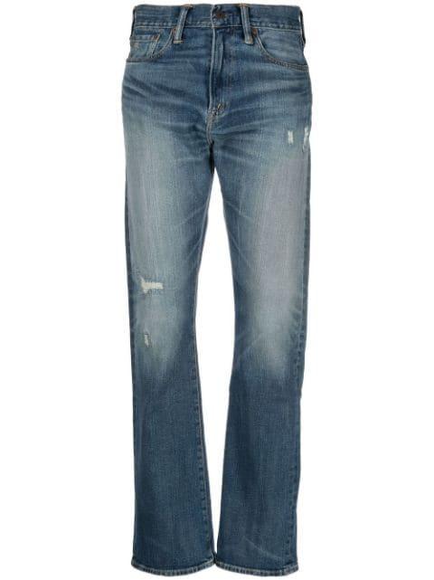 stonewash bootcut jeans by RALPH LAUREN